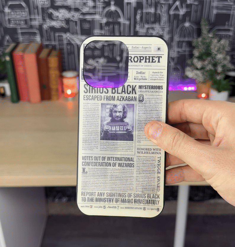 Hogwarts Lenticular Phone Case